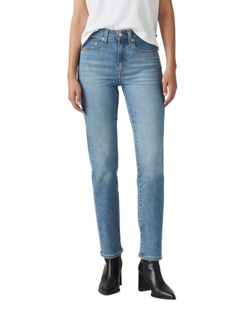 Levi's 724 high rise straight jean